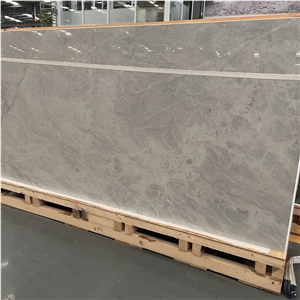 Grey Marble Look Sintered Stone Slabs & Tiles For Home Decor