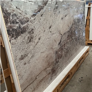 Polished Crystal Sintered Stone Slab Wall Tile Flooring Tile