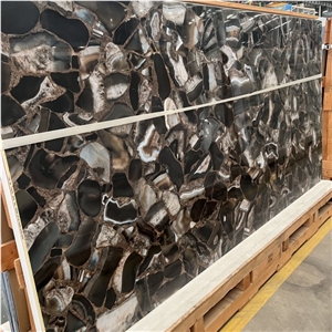 Semiprecious Stone Looks Sintered Stone Wall Slabs Flooring Tiles