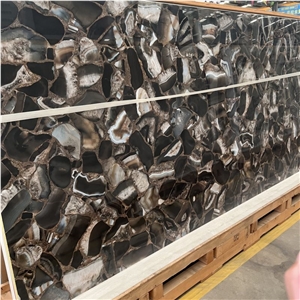 Semiprecious Stone Looks Sintered Stone Wall Slabs Flooring Tiles