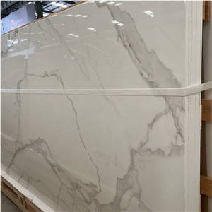 Sintered Calacatta White Stone Slabs And Tiles