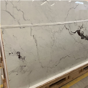 White Artificial Stone Sintered Stone Slab For Bathroom Tile