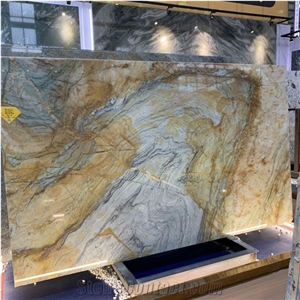 Aurora Dorado Quartzite Dunhuang Murals Quartzite Slabs