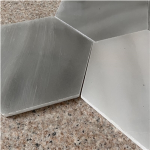 Bathroom Wall Grey And White Marble Mosaic Tiles For Sale