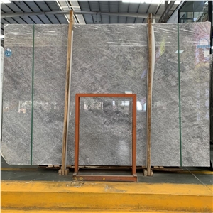Bit Blue Marble Slabs Blue Calcite Marble Tile For Wall Tile