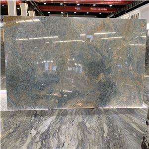 Brazil Amazon Blue Quartzite Slabs & Tiles For Villa Design