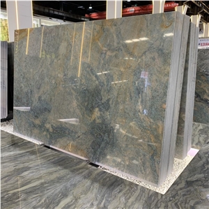Brazil Amazon Blue Quartzite Slabs & Tiles For Villa Design