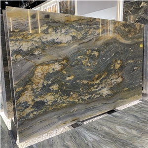 Brazil Azul Marine Blue Quartzite Tiles For Wall Floor Decor