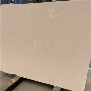 Bursa White Limestone Slab For Villa Wall Design