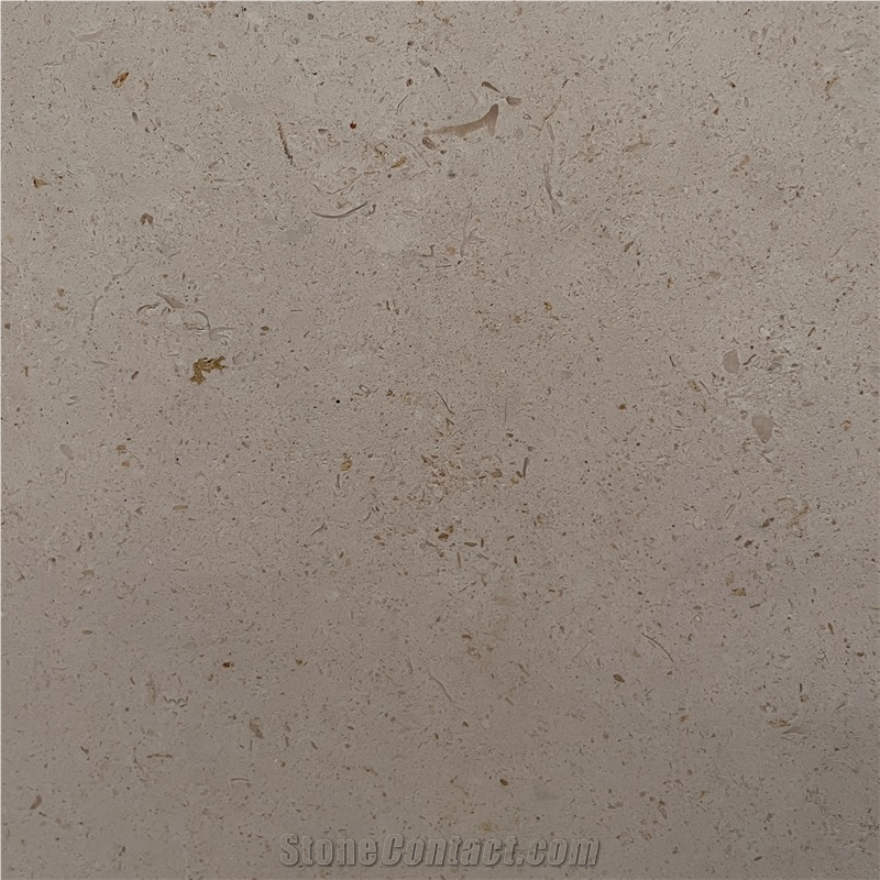 Bursa White Limestone Slab For Villa Wall Design