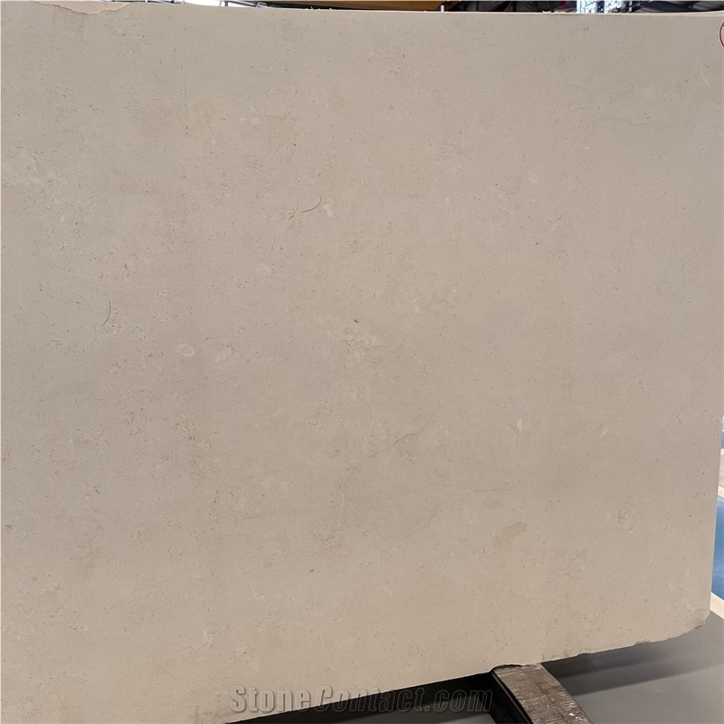 Bursa White Limestone Slab For Villa Wall Design