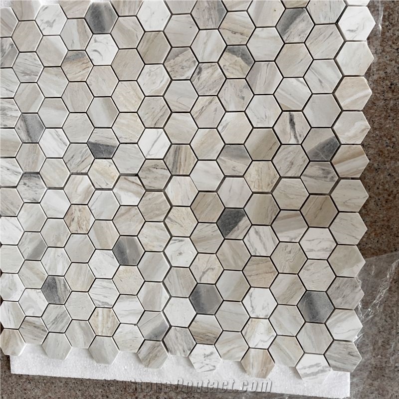 Cheap Price Hexagon Mosaic Tiles For Kitchen Backsplash Wall
