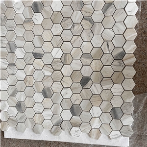 Cheap Price Hexagon Mosaic Tiles For Kitchen Backsplash Wall