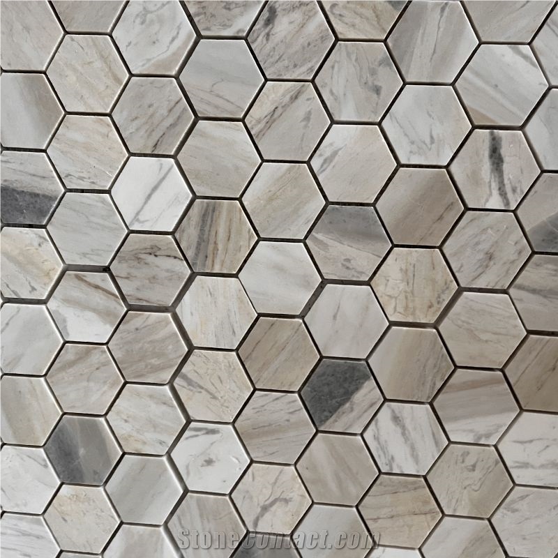 Cheap Price Hexagon Mosaic Tiles For Kitchen Backsplash Wall