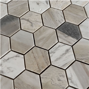 Cheap Price Hexagon Mosaic Tiles For Kitchen Backsplash Wall