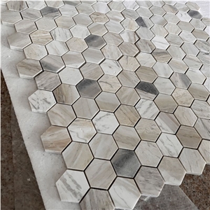 Cheap Price Hexagon Mosaic Tiles For Kitchen Backsplash Wall