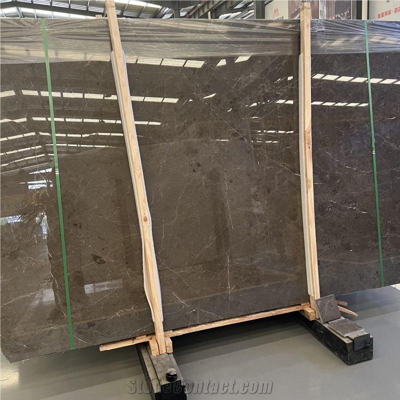 Cut To Size Pearl Grey Marble Tiles For Bathroom Wall Floor