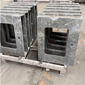 Factory Price Grey Marble Countertop For Bathrooms