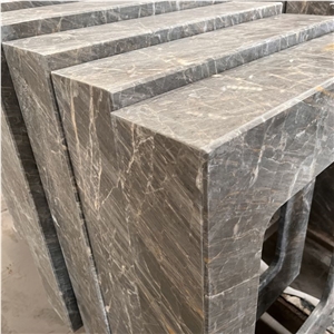 Factory Price Grey Marble Countertop For Bathrooms