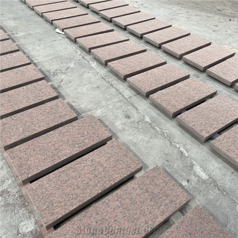 Factory Supply Red Granite Tiles For Exterior Wall Cladding