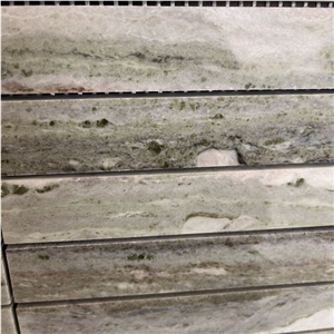 Good Quality Rectangle Green Marble Backsplash Mosaic Tiles