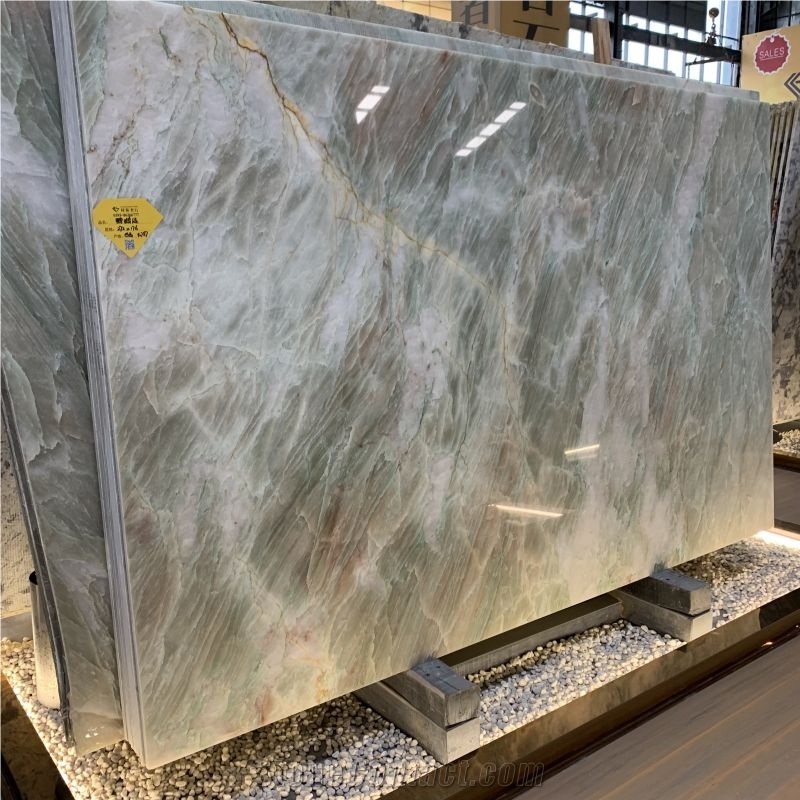 Green Natural Stone Cristallo Alexandrita Quartzite Slabs