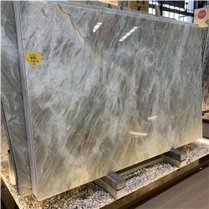 Green Natural Stone Cristallo Alexandrita Quartzite Slabs Green Natural Stone Cristallo Alexandrita Quartzite Slabs
