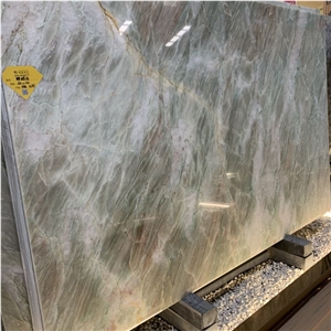 Green Natural Stone Cristallo Alexandrita Quartzite Slabs