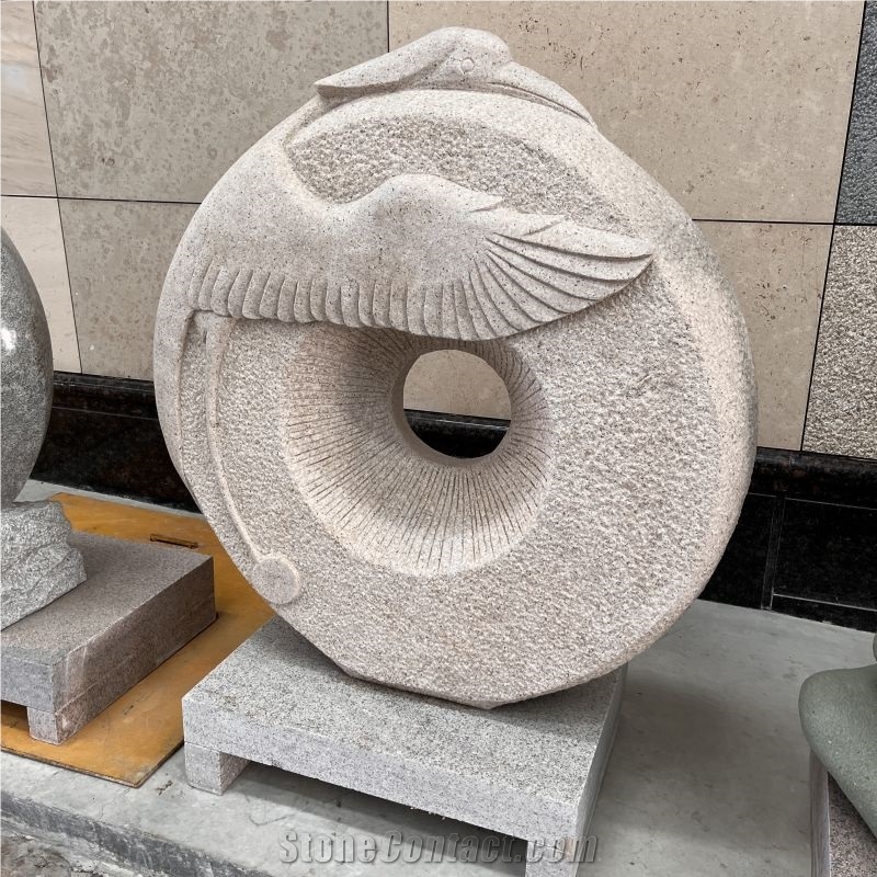 High Quality Customized Granite Sculpture For Outdoor Decor