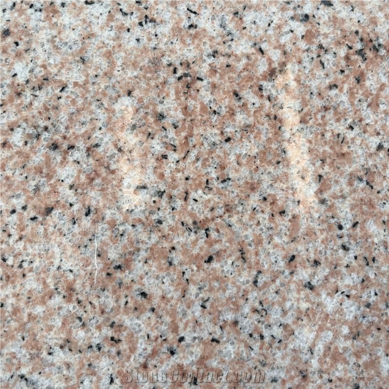 High Quality Customized Size Pink Granite Curbstone
