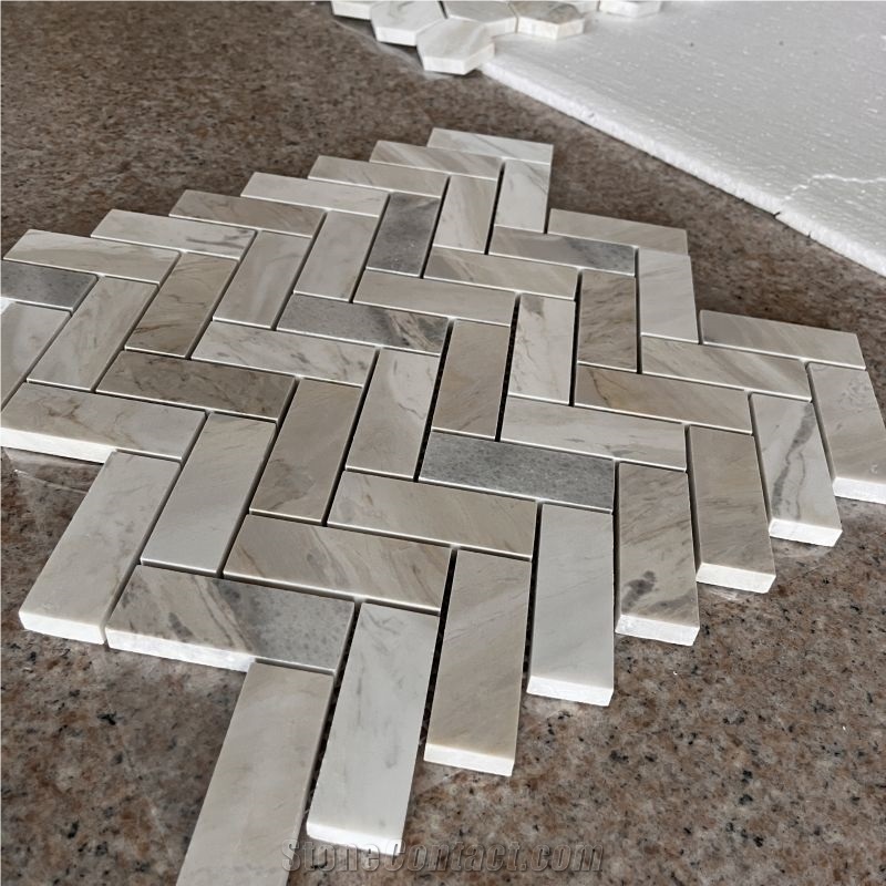 Hot Sale Factory Direct Customized Herringbone Mosaic Tiles