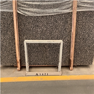 Hot Sale Natural Brown Granite Slab Wall Tile For Hotel Home