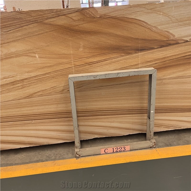 Hot Sale Yellow Sandstone Slabs For Exterior Wall Cladding