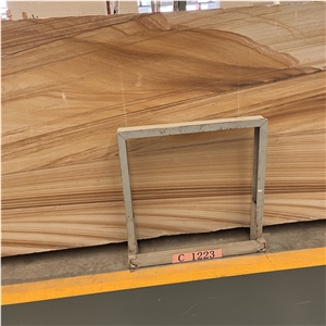 Hot Sale Yellow Sandstone Slabs For Exterior Wall Cladding
