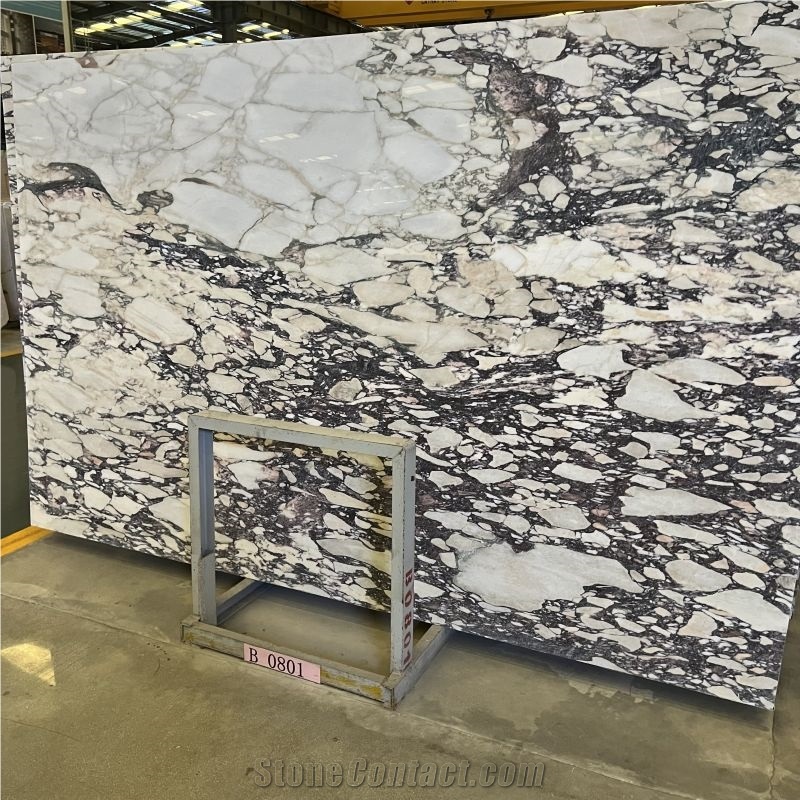 Luxury Calacatta Viola Marble Tiles For Kitchen And Bathroom