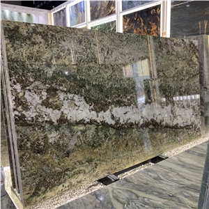 Multicolor Shangri-La Granite Slabs For Hotel Wall Tiles