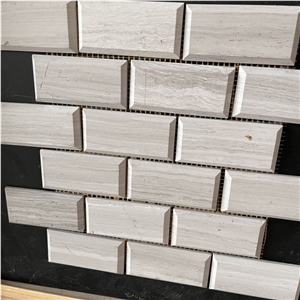 Natural Good Price Travertine Mosaic Tiles For Wall Design