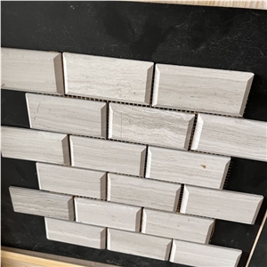 Natural Good Price Travertine Mosaic Tiles For Wall Design