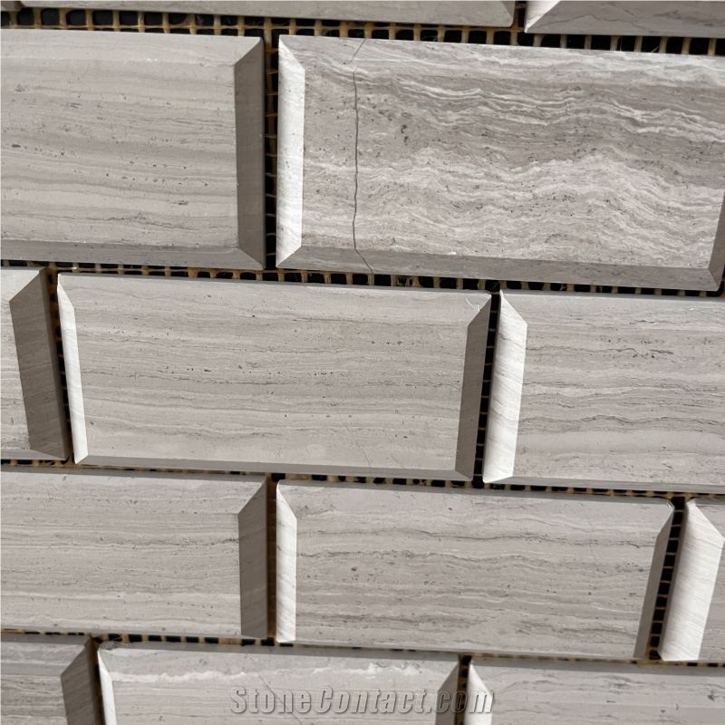Natural Good Price Travertine Mosaic Tiles For Wall Design