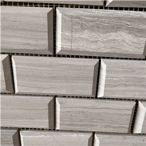Natural Good Price Travertine Mosaic Tiles For Wall Design