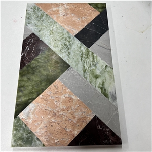 Natural Marble Flower Tray Multicolor Marble Tray