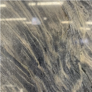 Natural Silk Road Quartzite Slabs For Wall Decor Floor Tiles