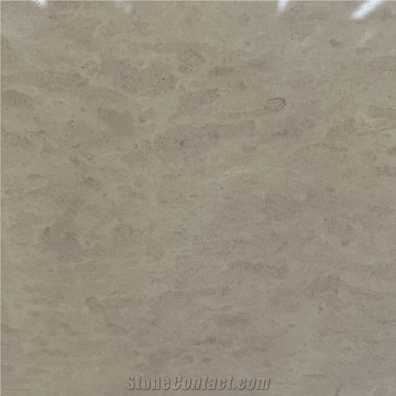 Natural Stone Beige Limestone Slab For Villa Wall Floor Tile