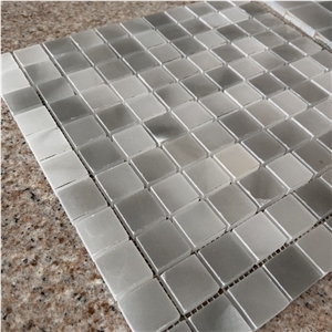 New Design Honed Grey Marble Mosaic Tile For Backsplash Wall
