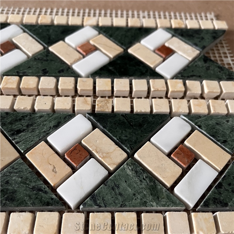 New Design Mosaic Border Line For Interior Hotel And Home Wall