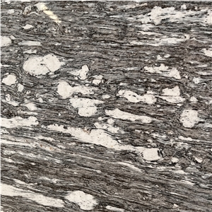 Polished Alps Snow Gneiss Slab For Home &Hotel Decor