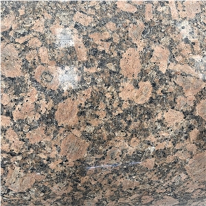 Polished Customized Red Granite Hollow Column For Home Decor