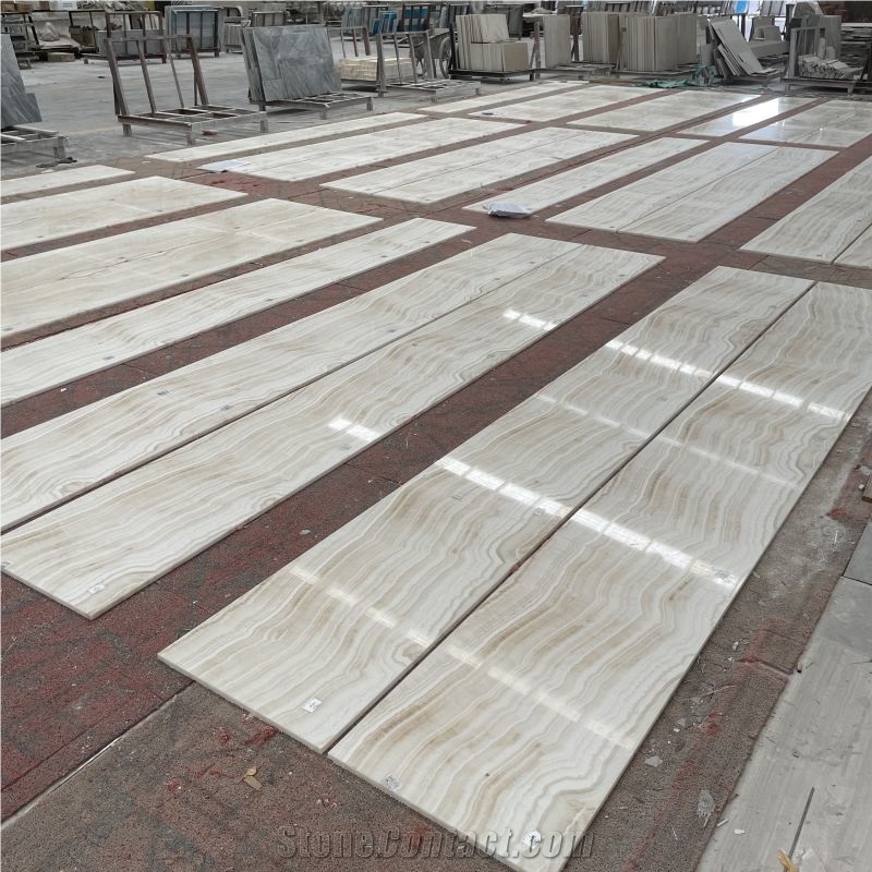 Polished White Tiger Onyx Slabs For Villla Wall Tiles Design
