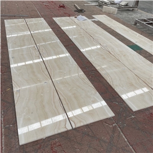 Polished White Tiger Onyx Slabs For Villla Wall Tiles Design