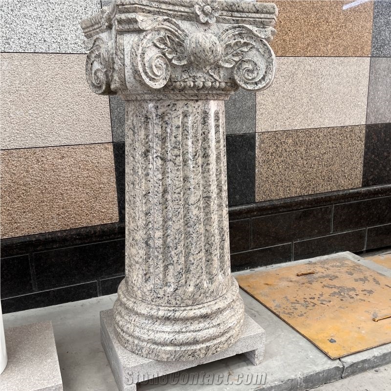 Top Quality Hand Carved Granite Column For Sale Stone Pillar